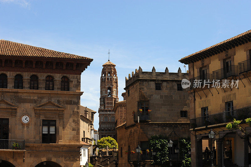 Poble Espanyol，西班牙巴塞罗那的西班牙村庄